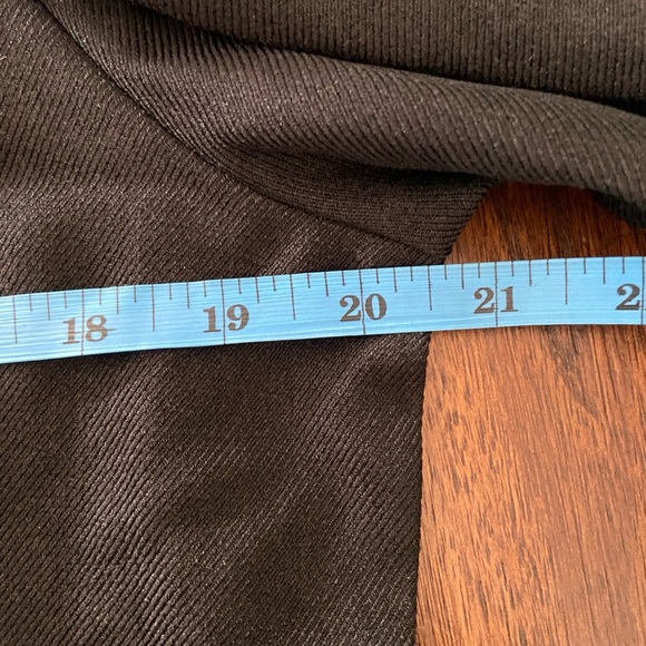 Black puffed sleeve zip up blazer jacket - Picture 7 of 8